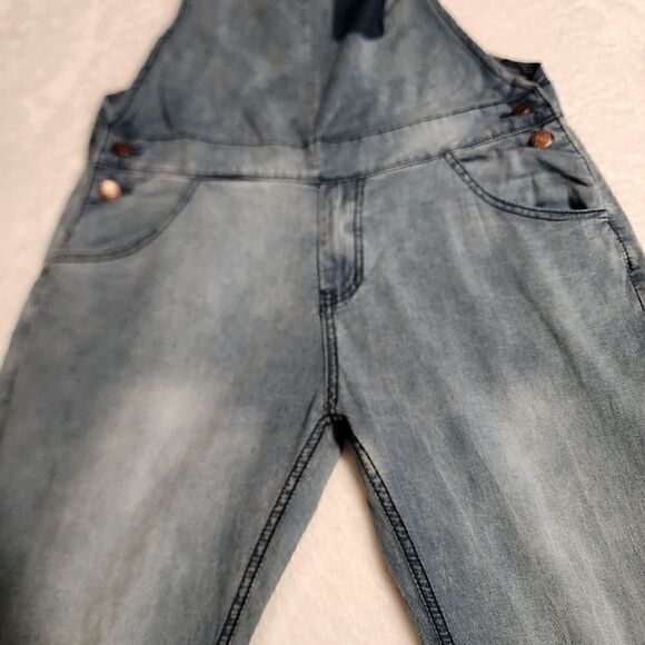 Unbranded Womens Chambray Overalls Size 2L - Picture 7 of 13